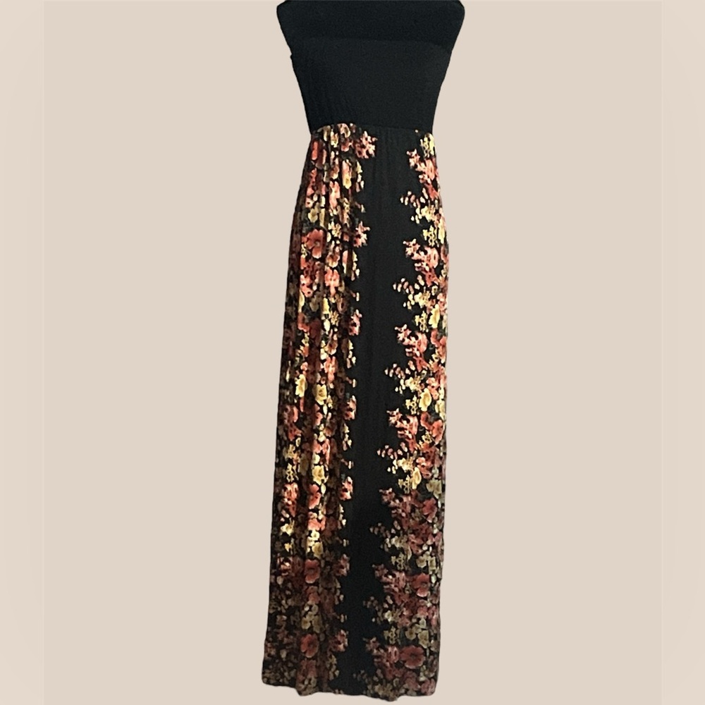 American Rag Strapless Floral Maxi Dress- Size XS